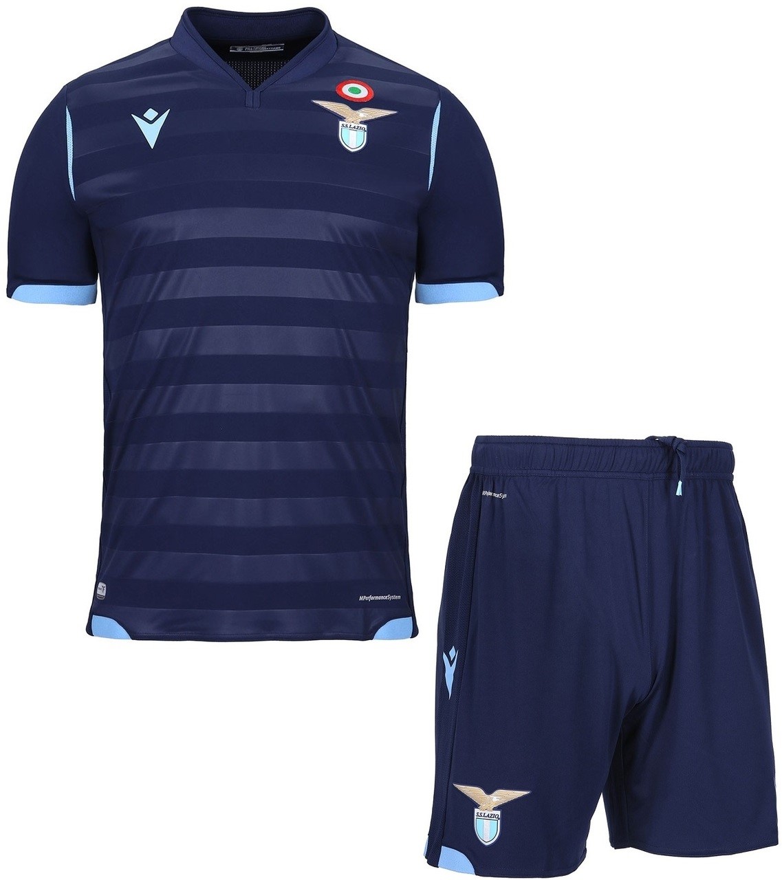 Camiseta Lazio Tercera equipo Niños 2019-20 Azul Marino